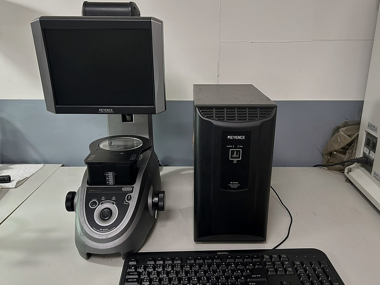 KEYENCE 影像尺寸量測系統實拍